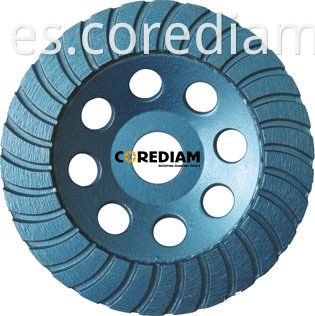 Turbo cup wheel 100mm